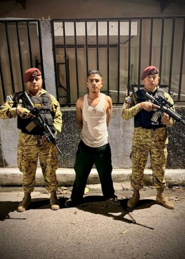 Capturan a pandillero en Soyapango