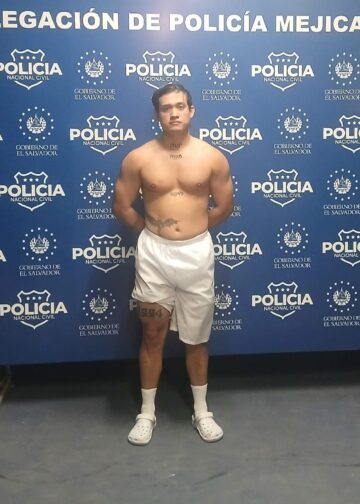 Capturan a gatillero de la MS 13 en Ayutuxtepeque