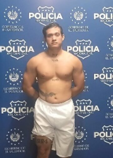 Capturan a gatillero de la MS 13 en Ayutuxtepeque