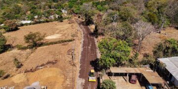 Avanza intervención de más de 12 kilómetros de carretera en Los Toles