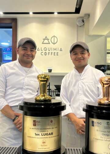¡Orgullo salvadoreño! Alquimia Coffee, de San Salvador se consagra como la tercera mejor cafetería del mundo