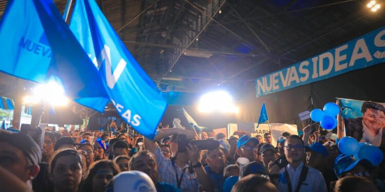 Nuevas Ideas amplía ventaja en intención de voto de cara a las elecciones de 2027