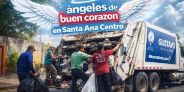 Recolectores de basura salvan vida a niño con dificultad para respirar en Santa Ana Centro