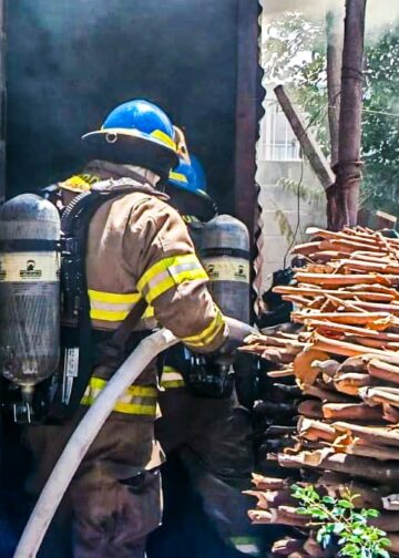 Incendio en bodega de La Paz Centro es sofocado sin dejar propagación a zonas cercanas