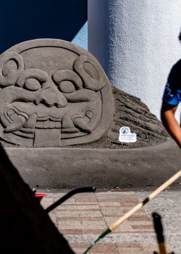 Exposición de esculturas de arena en el Muna abre sus puertas durante Semana Santa