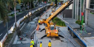 Zona Rosa avanza con nuevo sistema de drenaje para prevenir inundaciones