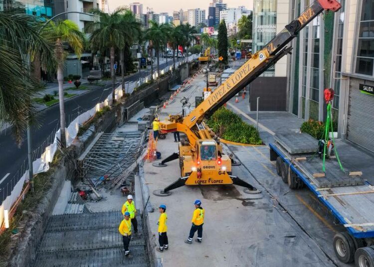 Zona Rosa avanza con nuevo sistema de drenaje para prevenir inundaciones