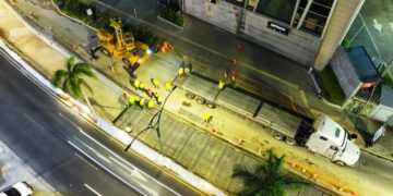 Avanza proyecto de drenaje en Zona Rosa de San Salvador para reducir inundaciones