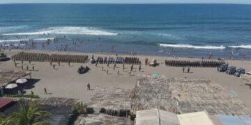 Fuerza Armada refuerza seguridad en playas y actividades religiosas durante Semana Santa