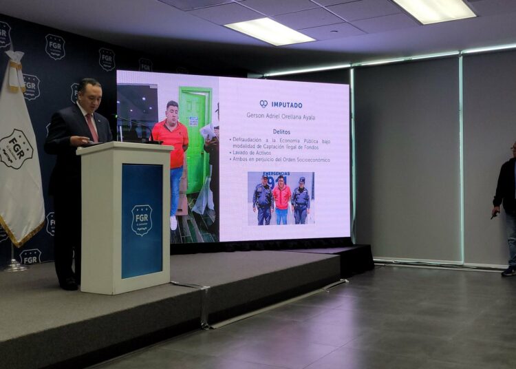 Fiscalía presenta detalles del principal imputado en caso Credicash: Gerson Orellana Ayala, acusado de estafa en Chalatenango