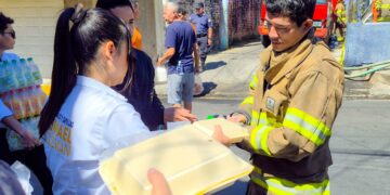 Solidaridad ciudadana reconoce la labor de equipos de primera respuesta tras incendio en Sensuntepeque