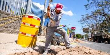 Alcaldía de Santa Ana Centro refuerza infraestructura vial 