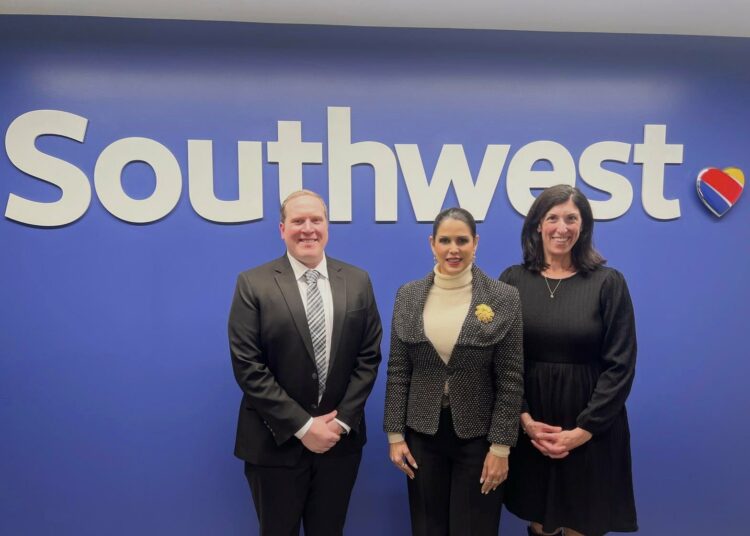 El Salvador apuesta por atraer a Southwest Airlines, afirma embajadora Milena Mayorga