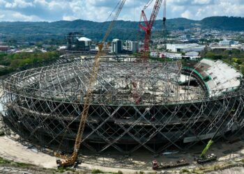 Avanza construcción de nuevo Estadio Nacional de El Salvador