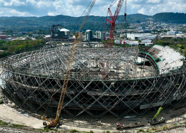 Avanza construcción de nuevo Estadio Nacional de El Salvador