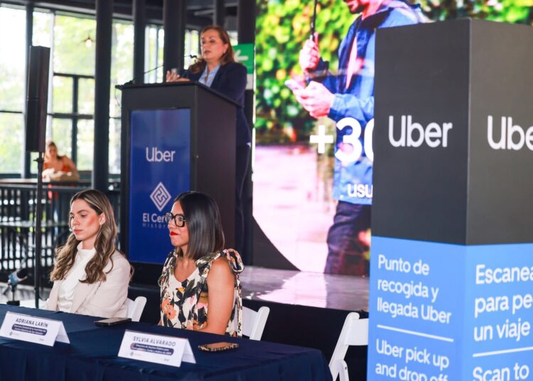 Lanzan puntos estratégicos de Uber en el Centro Histórico Capitalino