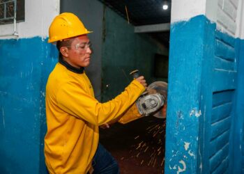 Gobierno ejecuta intervención 609 para modernizar escuela en La Paz Centro