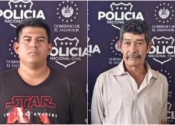 Dos hombres son detenidos tras riña frente a centro de tolerancia en Cojutepeque