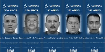 Condenan hasta 300 años de cárcel a 39 miembros de estructura dedicada a robos y homicidios