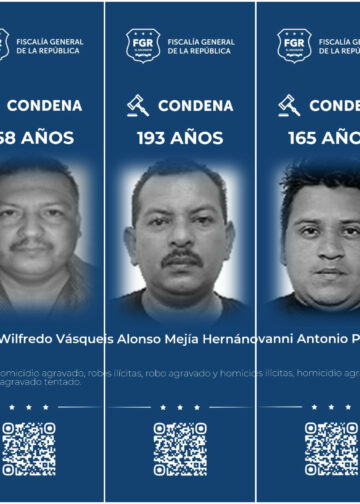 Condenan hasta 300 años de cárcel a 39 miembros de estructura dedicada a robos y homicidios