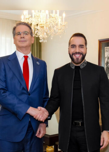 Presidente Bukele se reúne con el secretario del Tesoro de EE. UU. tras la cumbre Escudo de las Américas