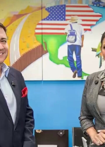 Embajadora Milena Mayorga destaca trayectoria de empresario salvadoreño en EE. UU. y su inversión en el país