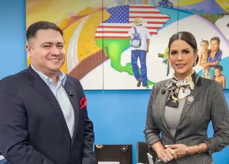 Embajadora Milena Mayorga destaca trayectoria de empresario salvadoreño en EE. UU. y su inversión en el país