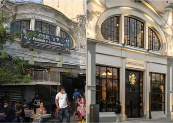 Presidente Bukele destaca cambio del centro histórico con imágenes del antes y después del edificio Antonio Bou