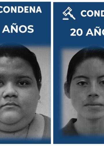 Dos mujeres reciben 20 años de prisión por extorsión agravada en Santa Ana