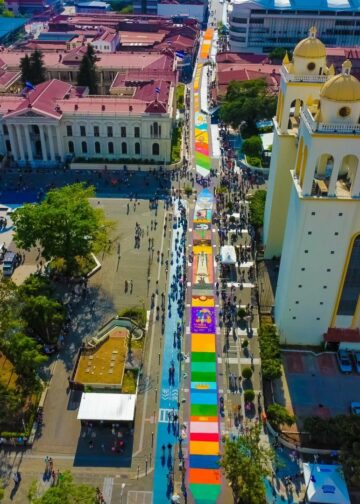 Alcaldía de San Salvador invita a participar en la Mega Alfombra 2026 durante Semana Santa