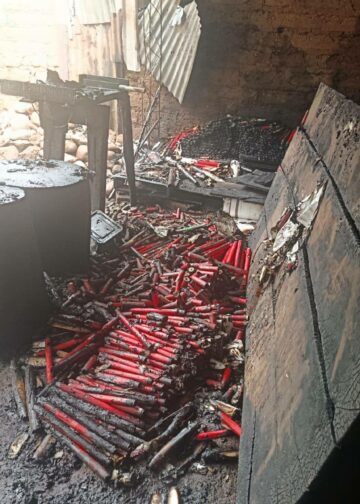 Explosión en cohetería clandestina en Santa Ana deja dos lesionados y activa operativo de emergencia