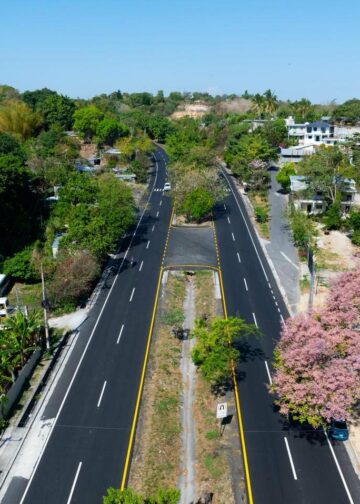 Renovación de 17 kilómetros en la Carretera Panamericana mejora la movilidad entre Cojutepeque y San Martín