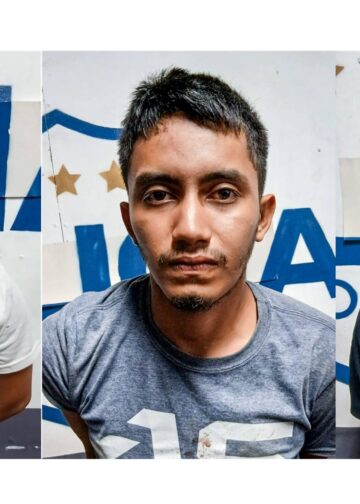 Tres capturados tras disturbios, amenazas e incendio de una motocicleta en mesón de Ciudad Arce