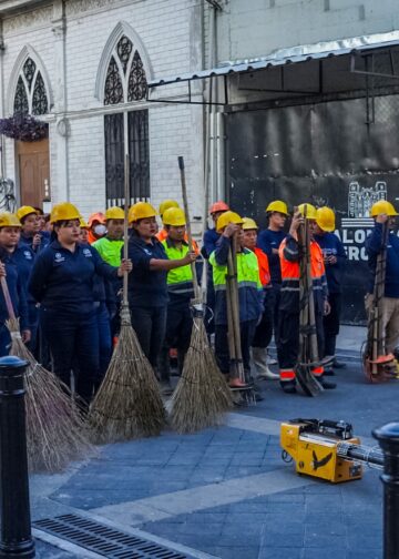 Alcaldía capitalina intensifica plan de limpieza para recibir la Semana Santa en San Salvador Centro