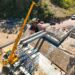 Avanza construcción de puente sobre el río Guastena en Chalatenango y prevén finalizarlo antes del invierno