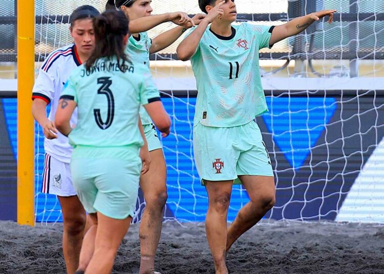 Portugal firma una goleada contundente y mantiene el liderato en El Salvador Beach Soccer Cup 2026