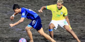Brasil se corona campeón invicto en la rama masculina de El Salvador Beach Soccer Cup 2026