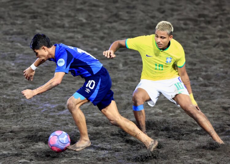 Brasil se corona campeón invicto en la rama masculina de El Salvador Beach Soccer Cup 2026