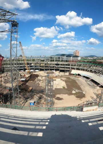 Avanza construcción del nuevo Estadio Nacional que posicionará a El Salvador como referente deportivo regional