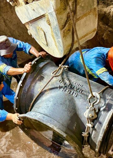 Obra en Ilopango garantizará agua potable a más de 250,000 personas