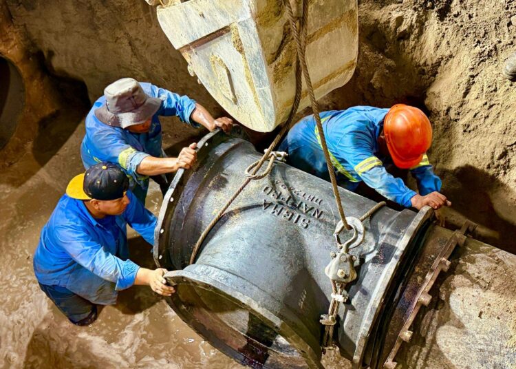 Obra en Ilopango garantizará agua potable a más de 250,000 personas