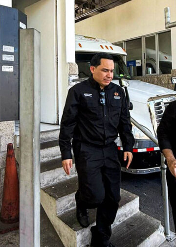 Benjamín Mayorga supervisa Aduana El Amatillo y reitera compromiso contra el contrabando