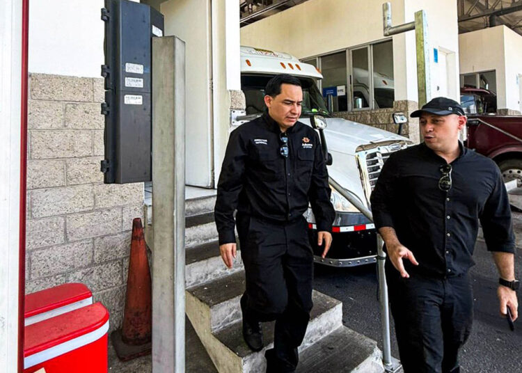 Benjamín Mayorga supervisa Aduana El Amatillo y reitera compromiso contra el contrabando