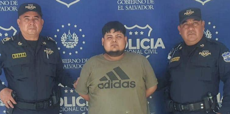 Capturan a peligroso pandillero de la MS-13, alias «Gordito»