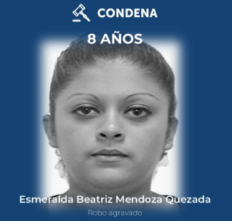 Mujer armada roba, agrede a víctimas y recibe 8 años de prisión en Usulután