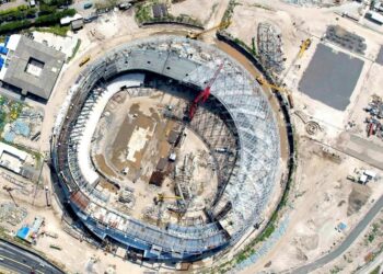 Estadio Nacional sigue tomando forma y avanza hacia convertirse en un ícono deportivo regional