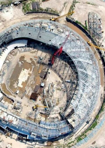 Estadio Nacional sigue tomando forma y avanza hacia convertirse en un ícono deportivo regional