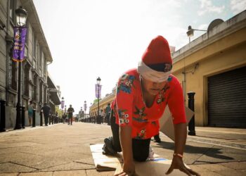 Fe y sacrificio marcan la peregrinación de fieles hacia El Calvario en Viernes Santo