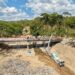 Avanza el colado final de losa en el puente sobre el río Guastena en Chalatenango