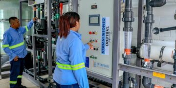 Gobierno inaugura planta desalinizadora en Playa El Majahual para generar agua potable